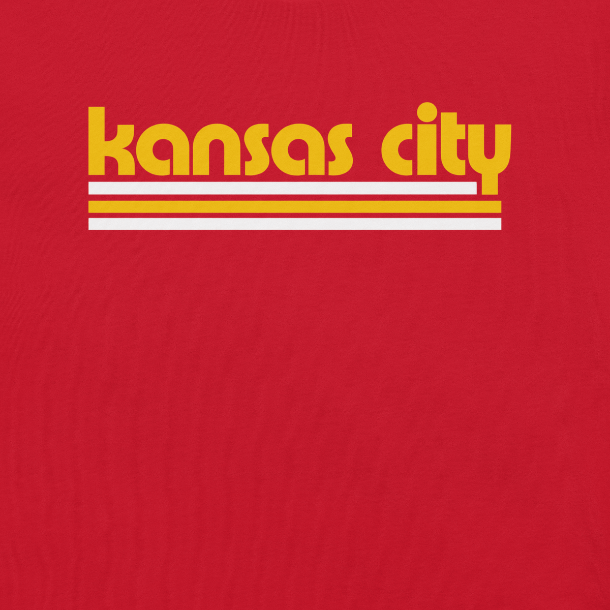 Heartland Tee Co - Kansas City Football Tee: M