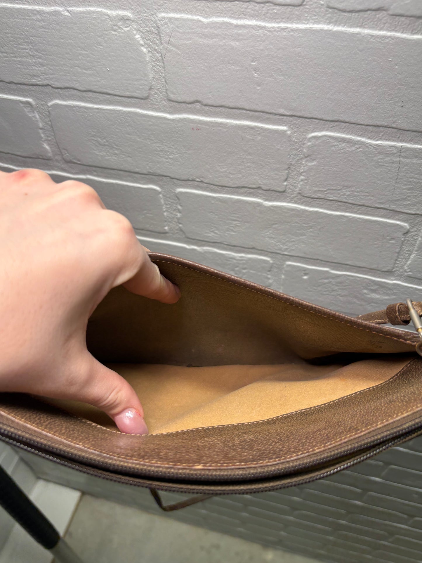 Gucci GG Monogram Vintage Crossbody Bag