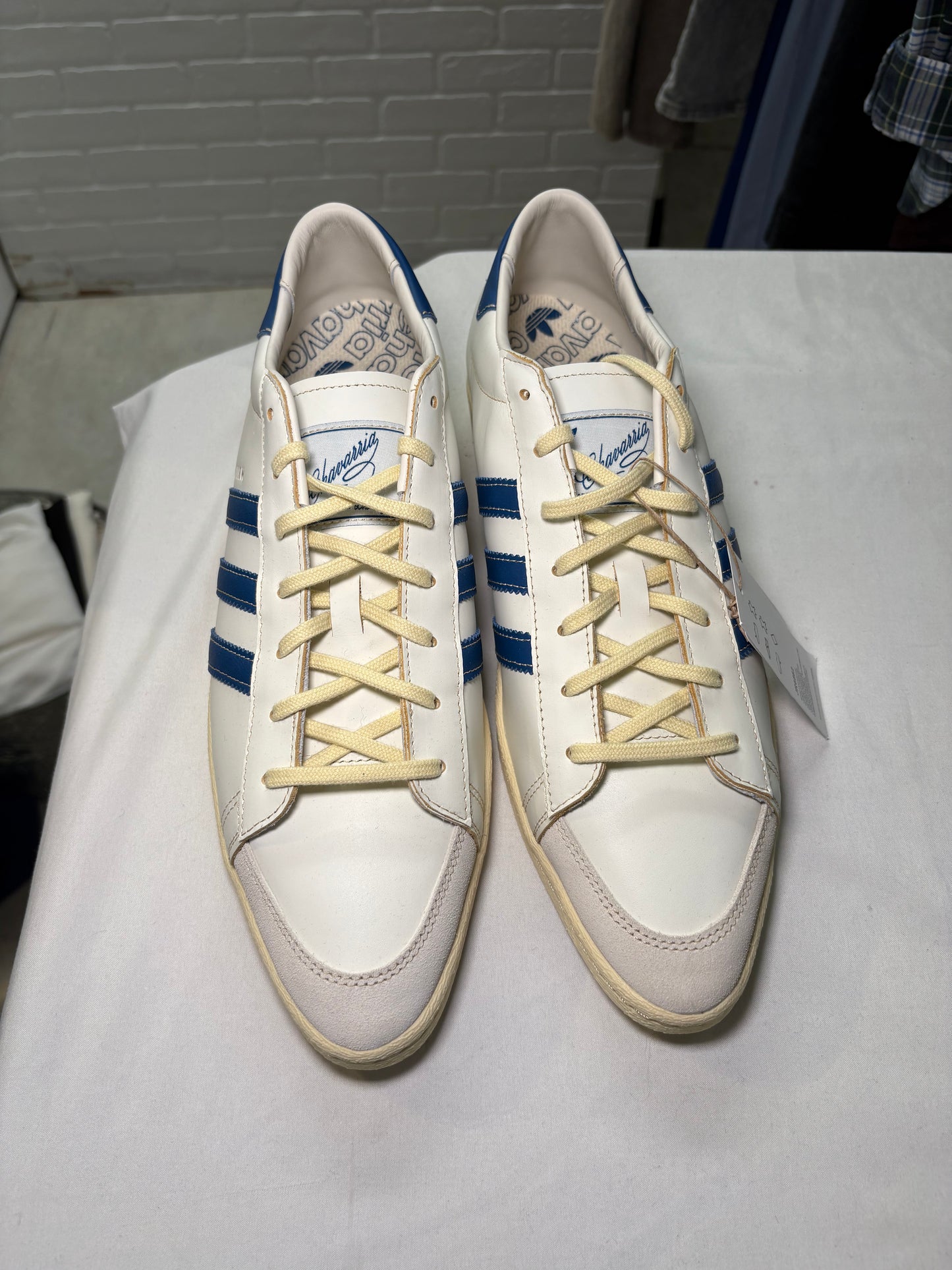 Adidas Originals Kareem Abdul-Jabbar Low – White/Blue Vintage Style Sneakers