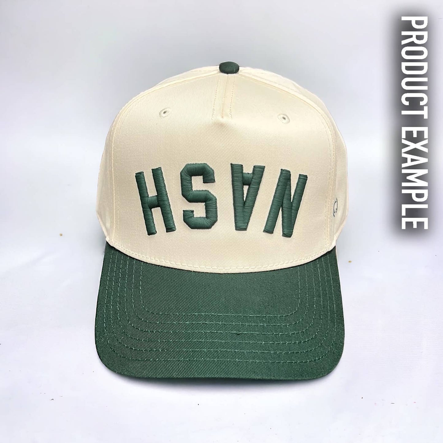 Codeword - The Upside Down Two-Tone Hat - Customizable: Royal & Cream