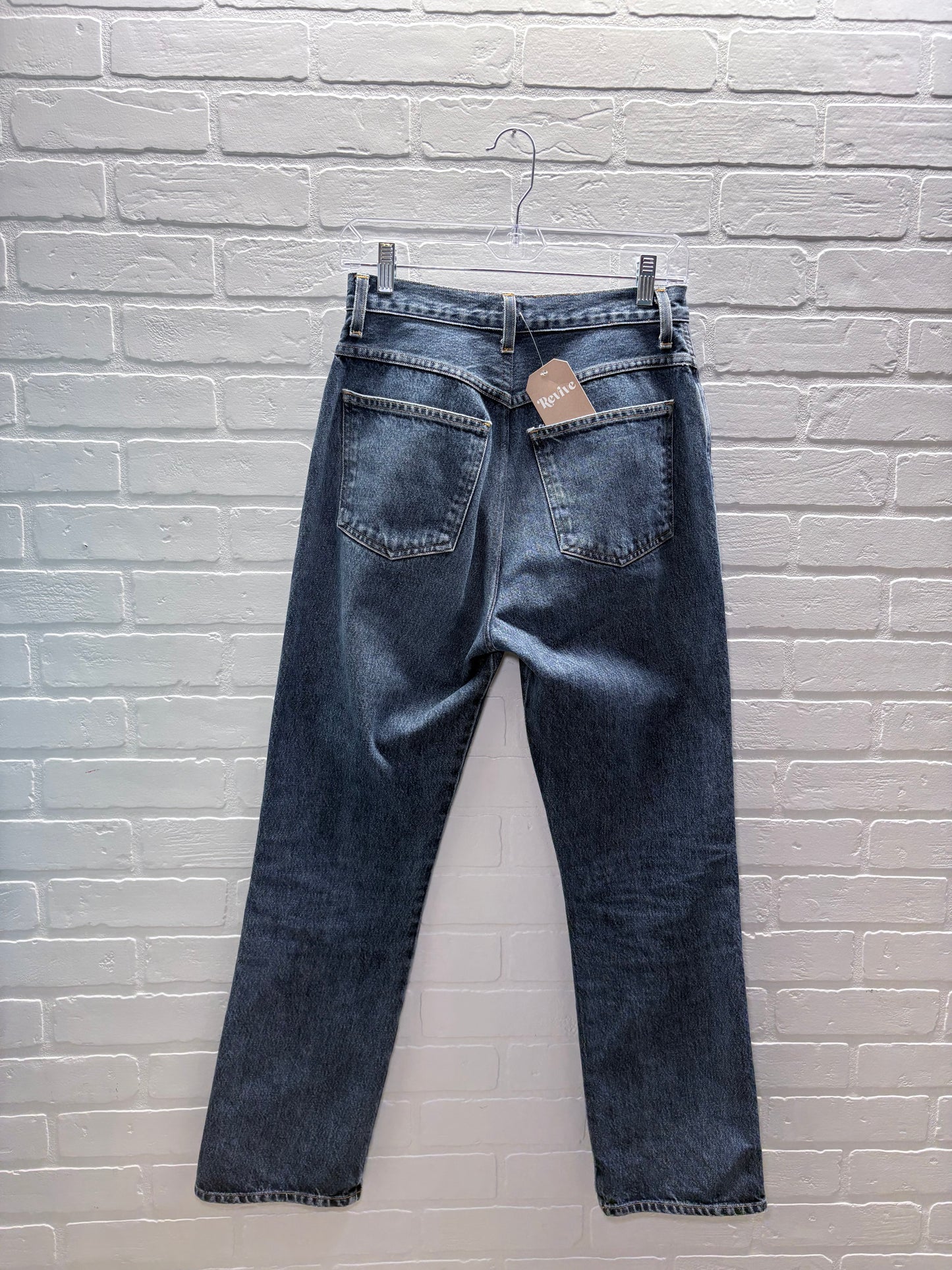 Levi’s Classic Straight-Leg Jeans – Dark Wash, 27