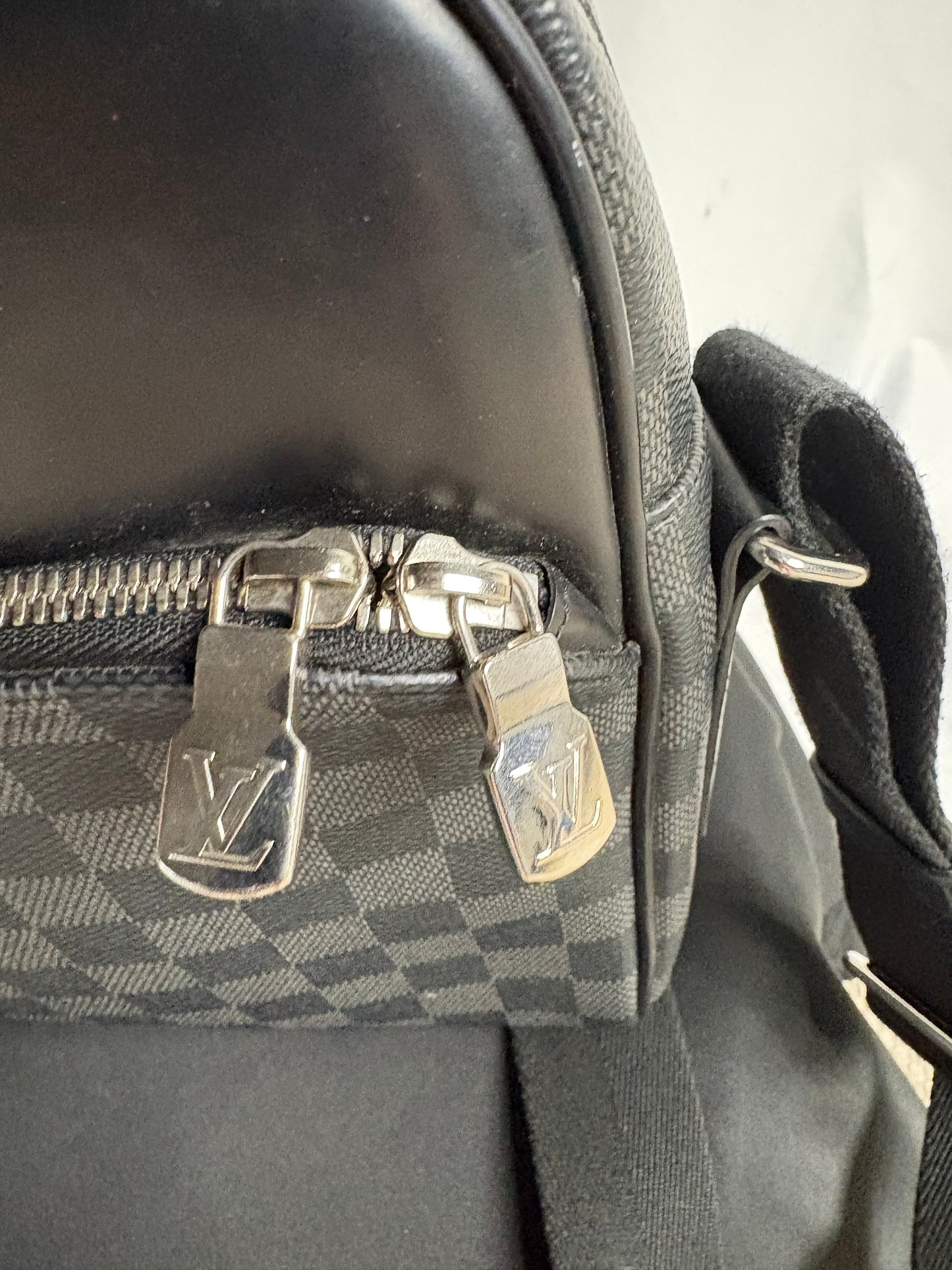 Louis Vuitton Dayton Reporter PM Damier Graphite Crossbody Shoulder Bag