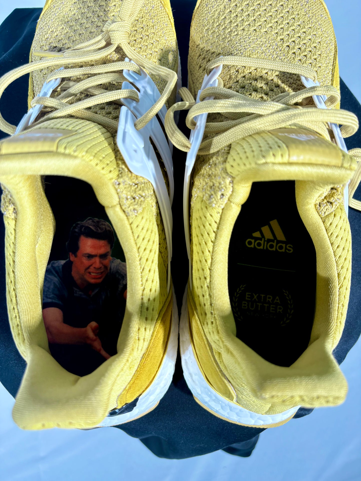Adidas UltraBoost Happy Gilmore Yellow Sneakers