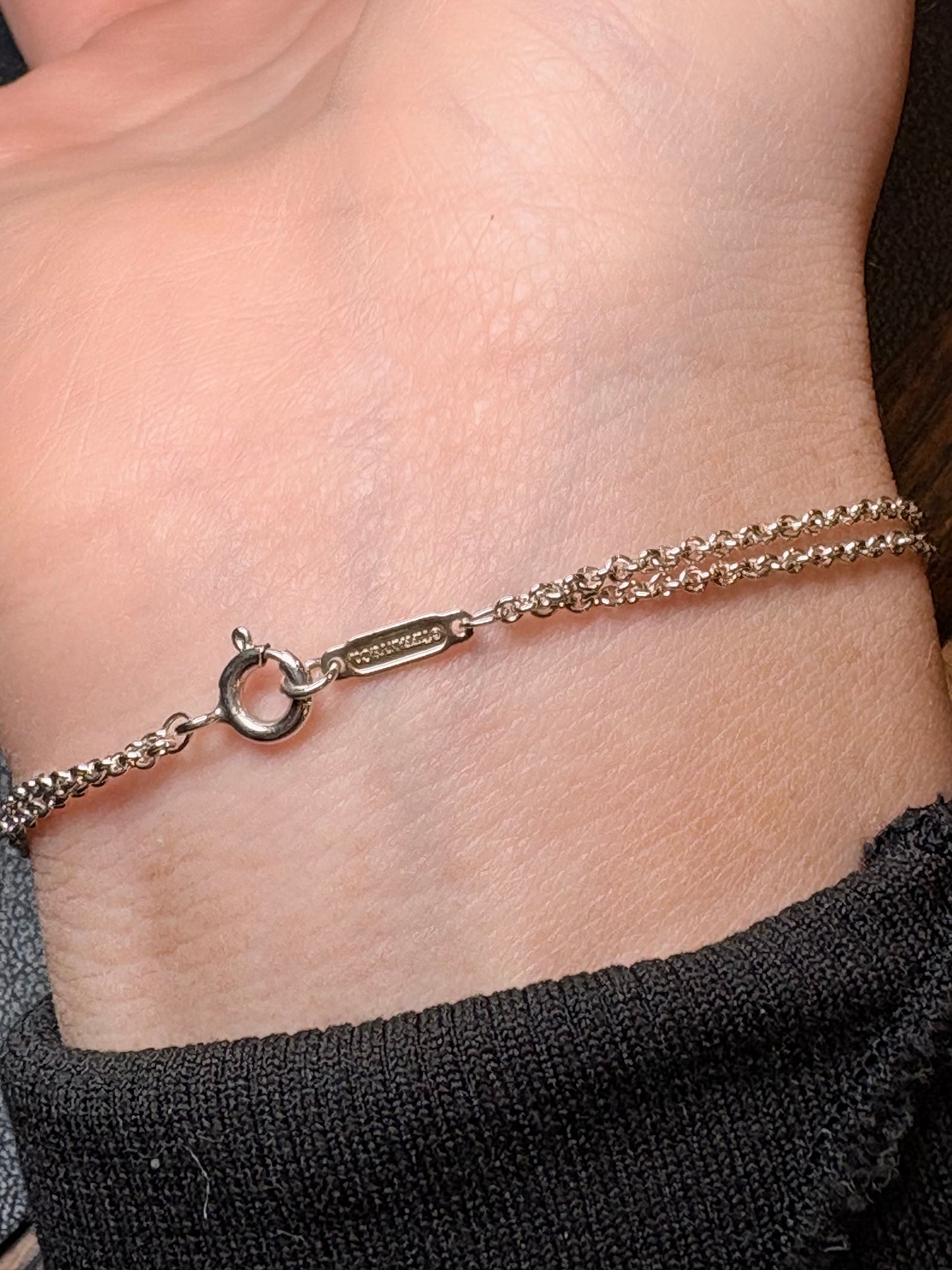 Tiffany & Co. Sterling Silver Chain Bracelet – 925 Silver