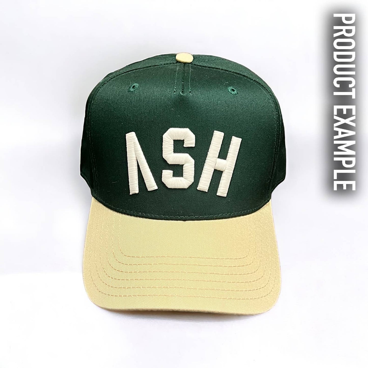 Codeword - The Upside Down Two-Tone Hat - Customizable: Royal & Cream