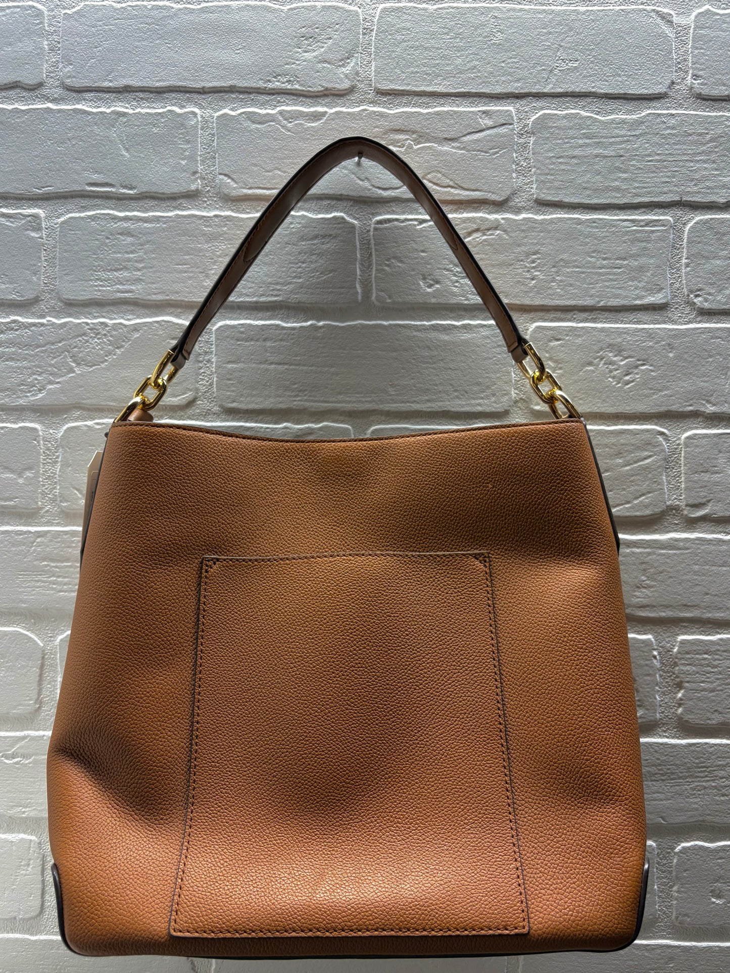 Michael Kors Hayes Large Grommet Leather Bucket Bag