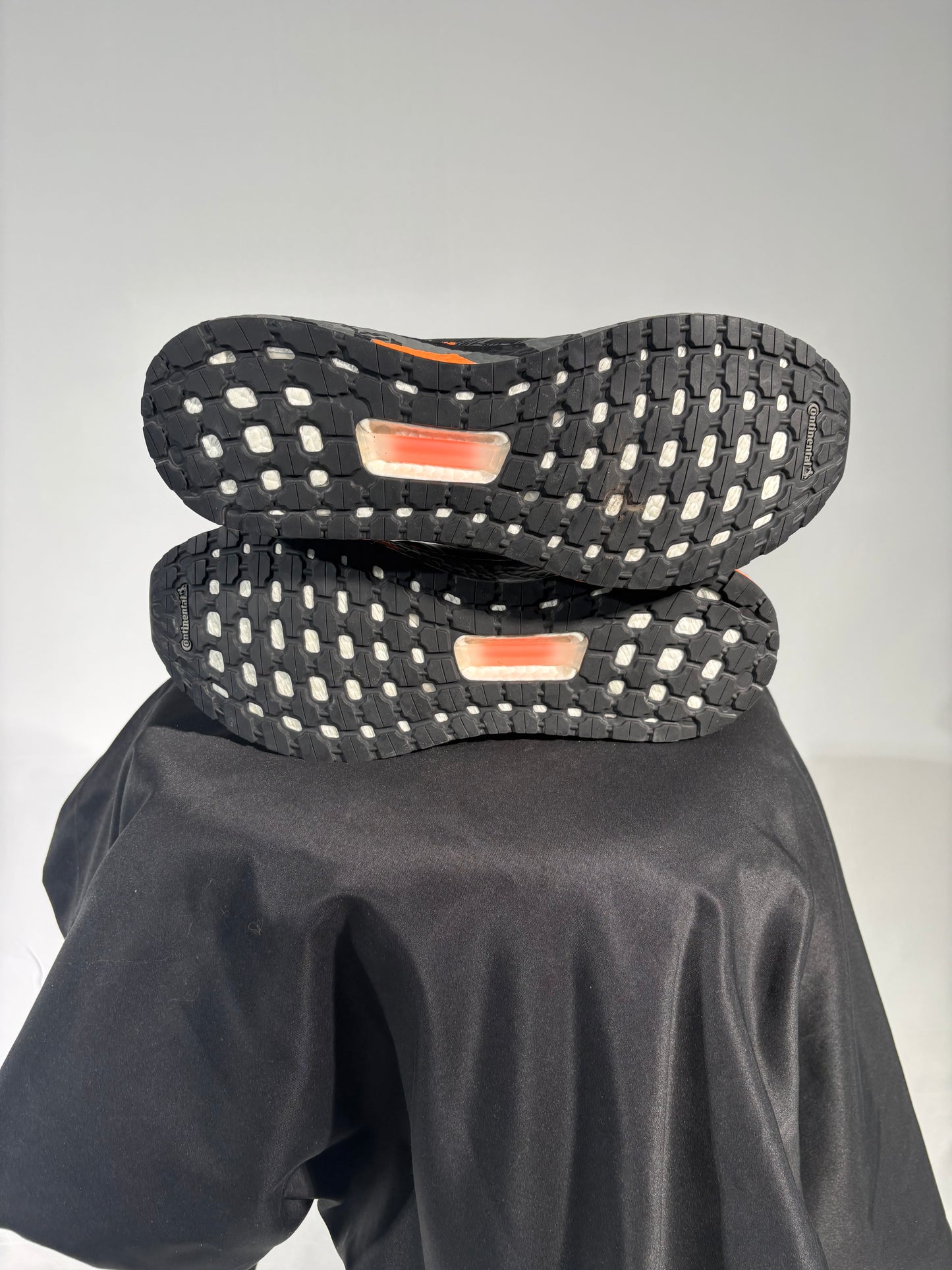 Adidas UltraBoost Black & Orange Running Shoes