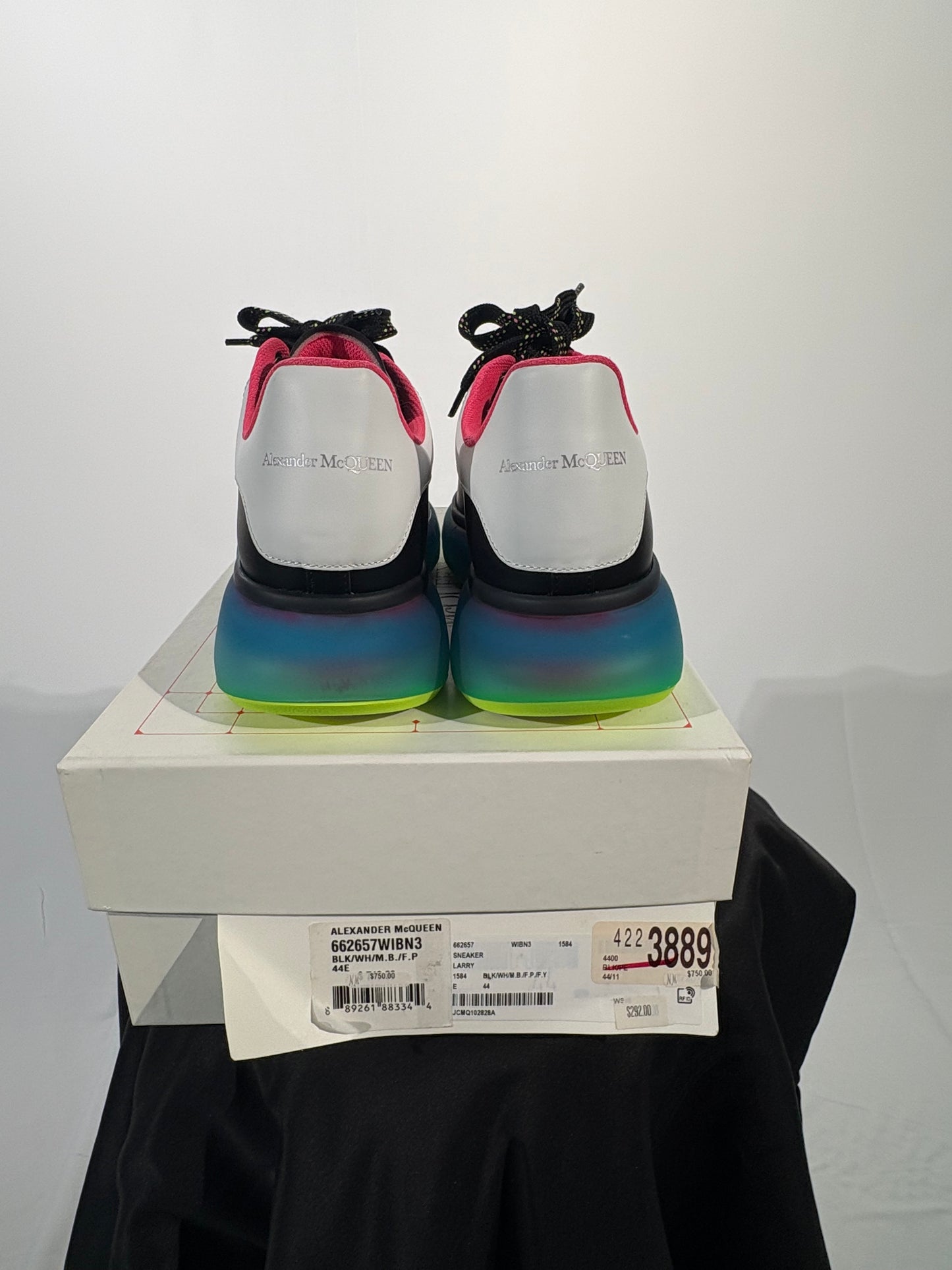Alexander McQueen Oversized Transparent Sole Sneakers