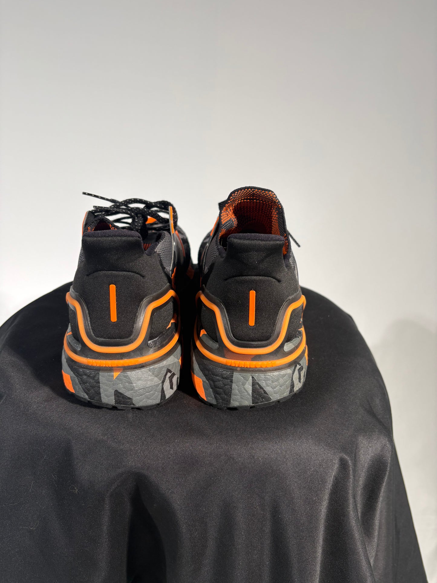 Adidas UltraBoost Black & Orange Running Shoes