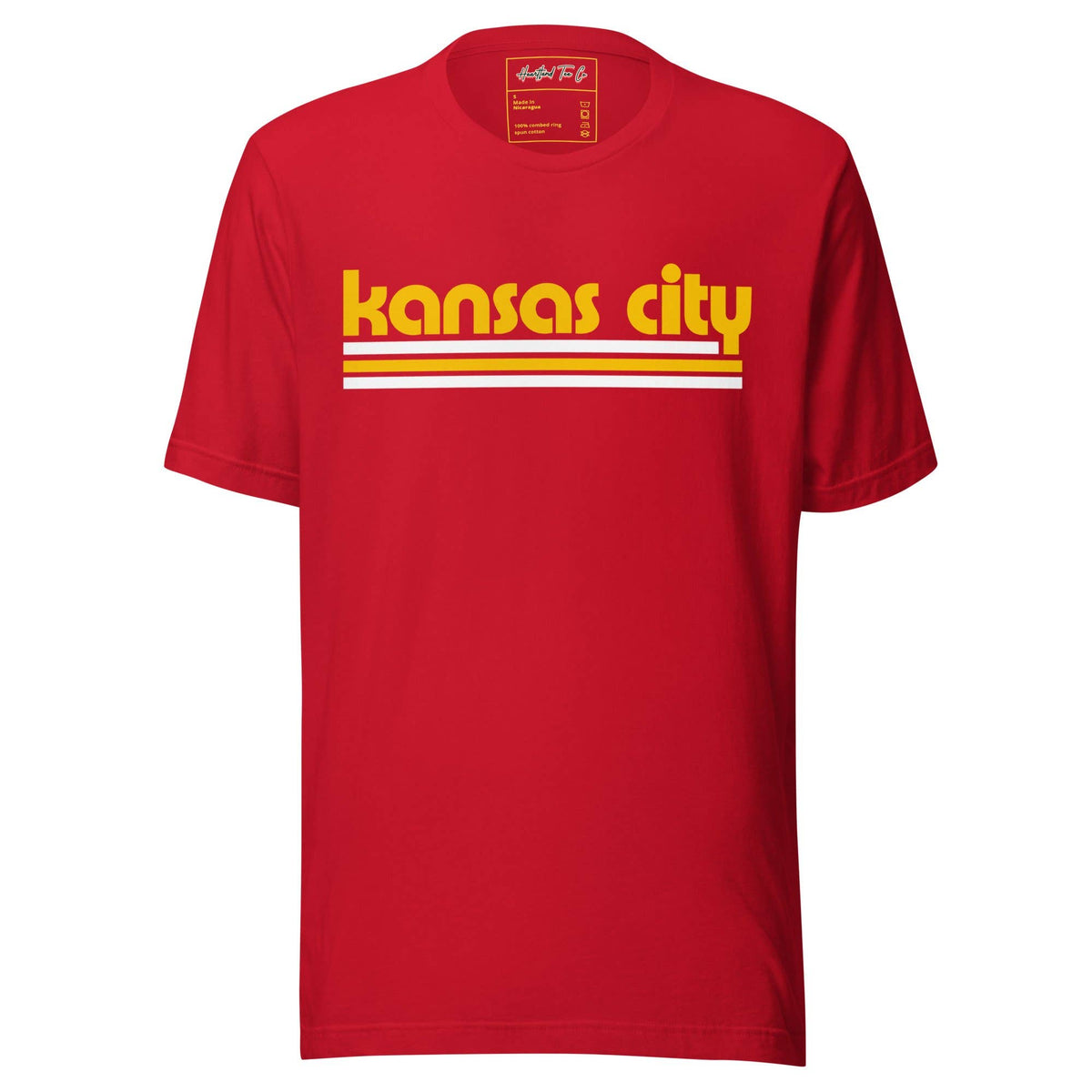 Heartland Tee Co - Kansas City Football Tee: XL