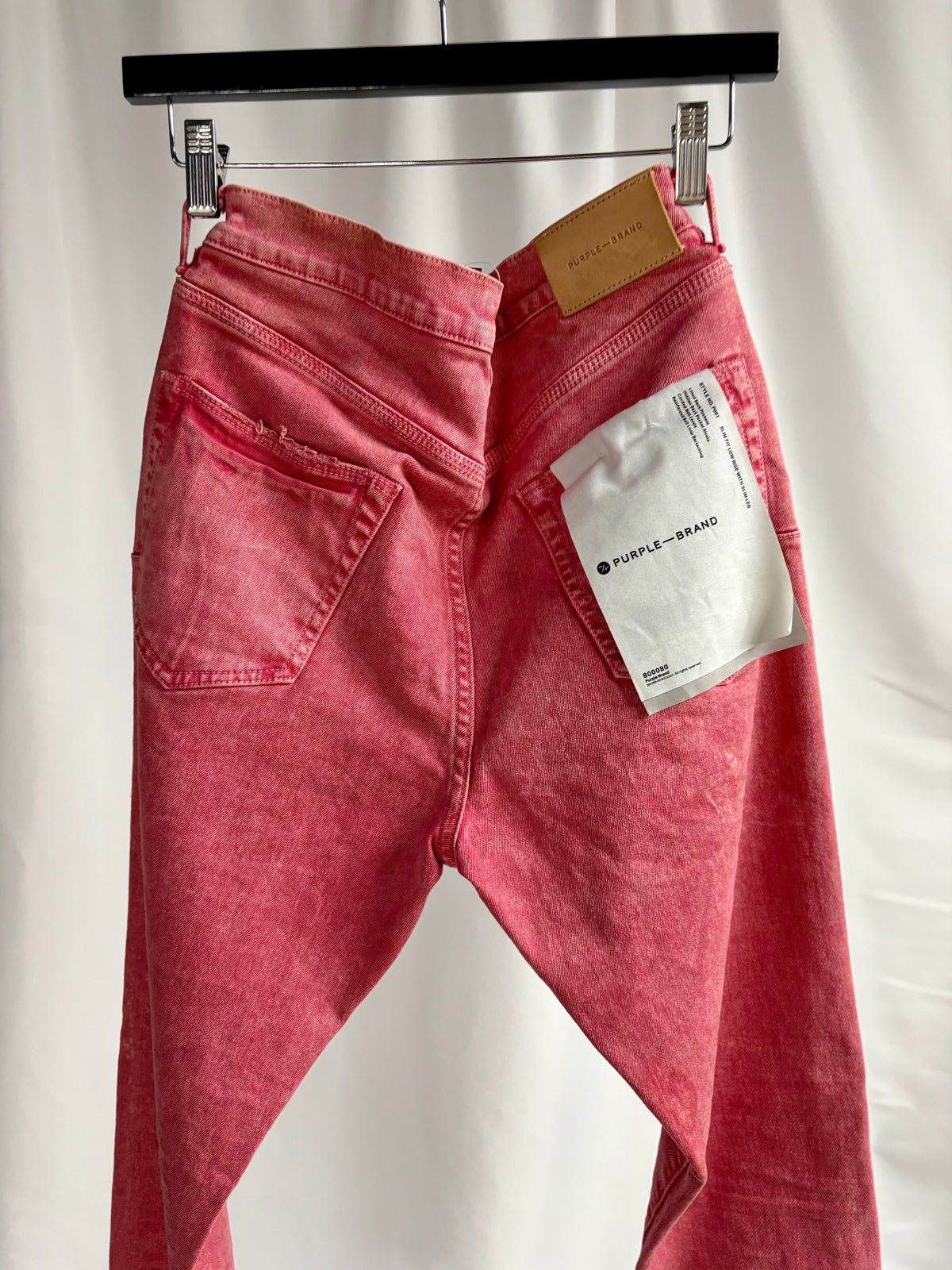 PURPLE BRAND P001 Mud Distressed Skinny Jeans
