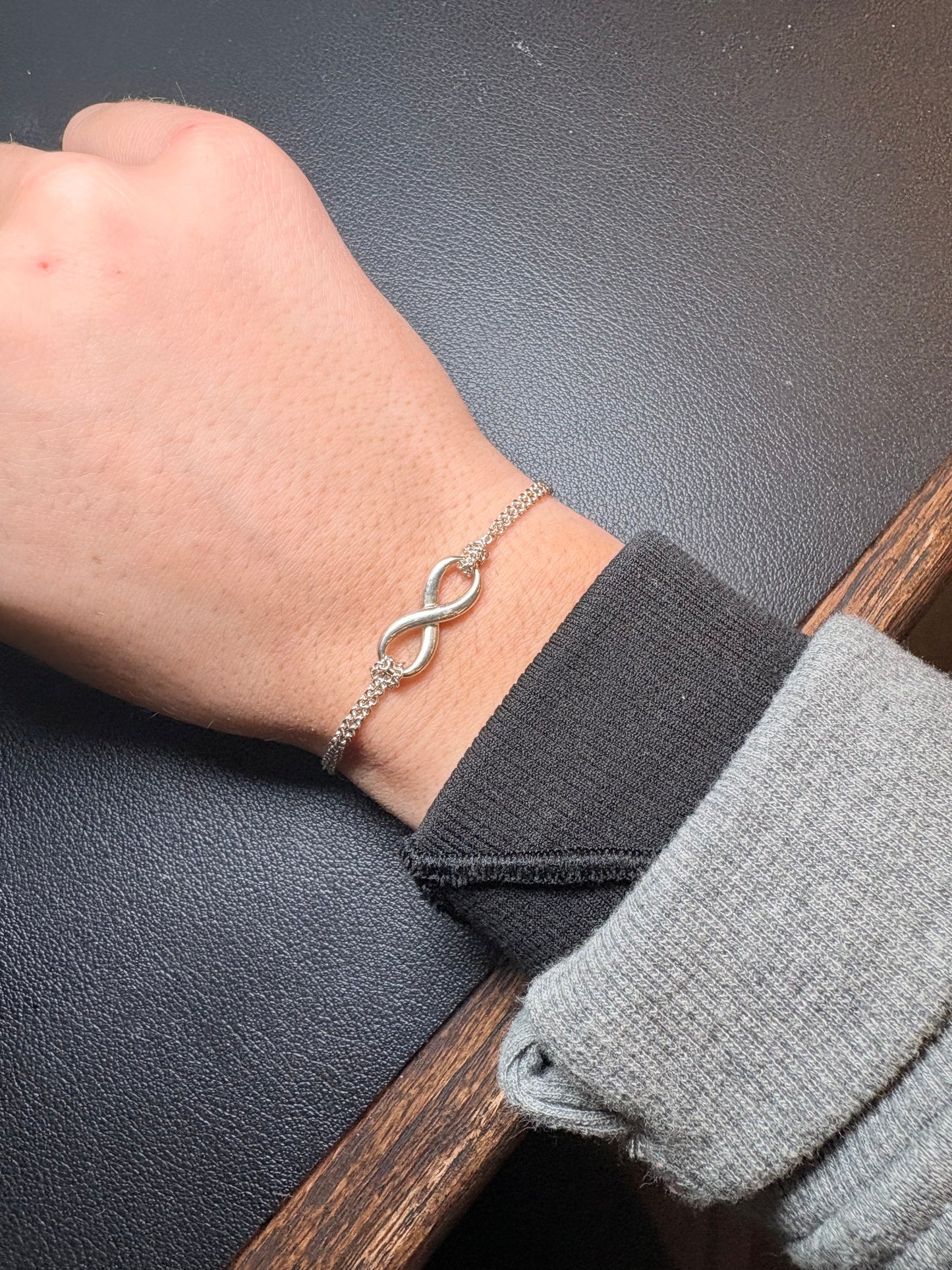 Tiffany & Co. Sterling Silver Chain Bracelet – 925 Silver