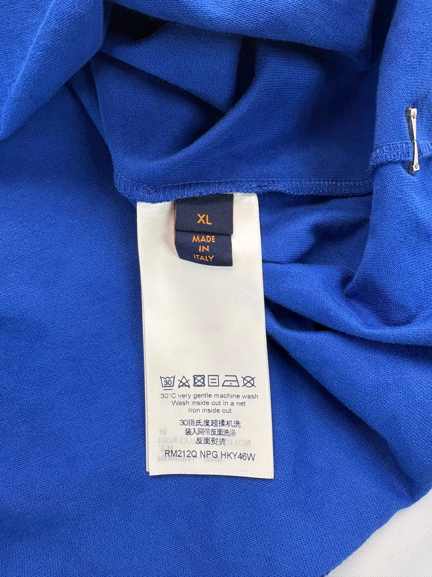 Louis Vuitton Blue & Red Monogram Gradient Tee
