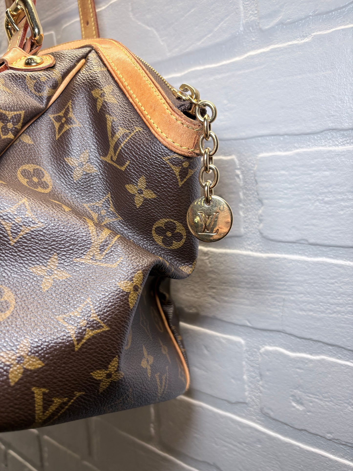 Louis Vuitton Monogram Tivoli GM Shoulder Bag – Classic Designer Handbag