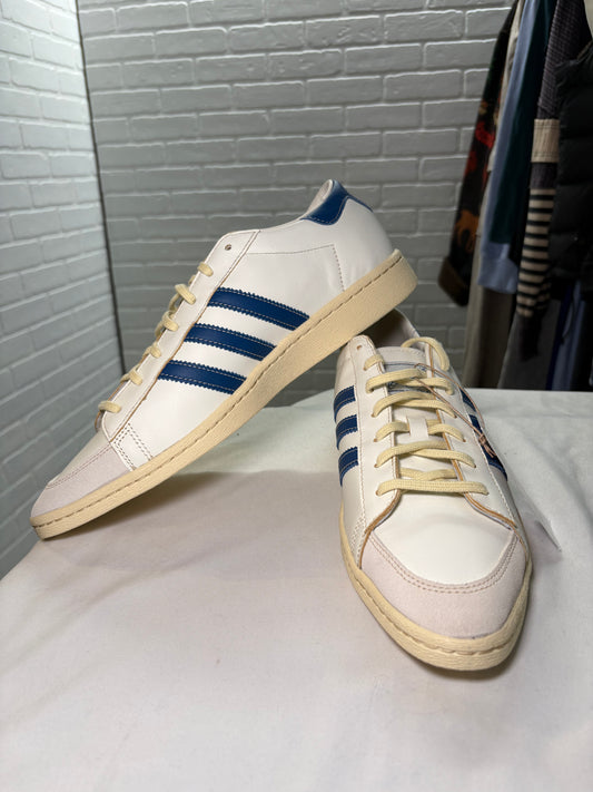 Adidas Originals Kareem Abdul-Jabbar Low – White/Blue Vintage Style Sneakers