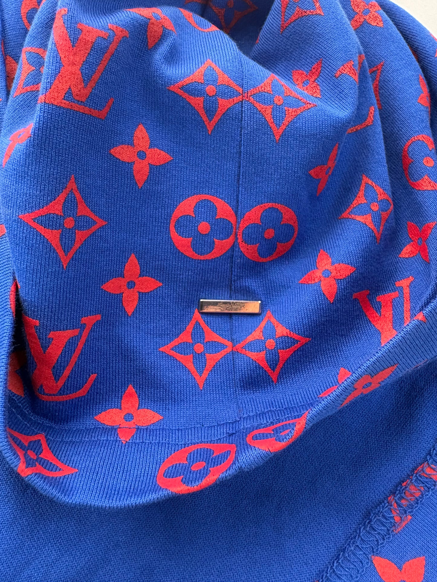 Louis Vuitton Blue & Red Monogram Gradient Tee