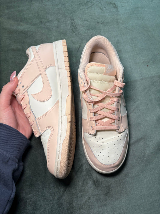 Woman’s Nike Dunk Low Pink & Sail Women’s Sneakers