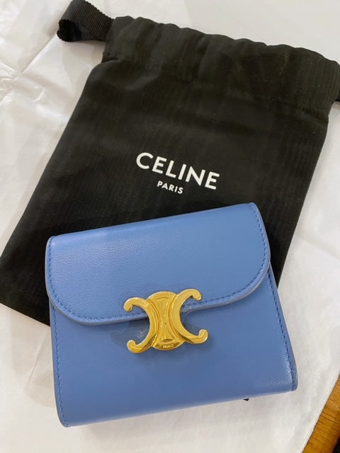 Celine Small Triomphe Compact Wallet