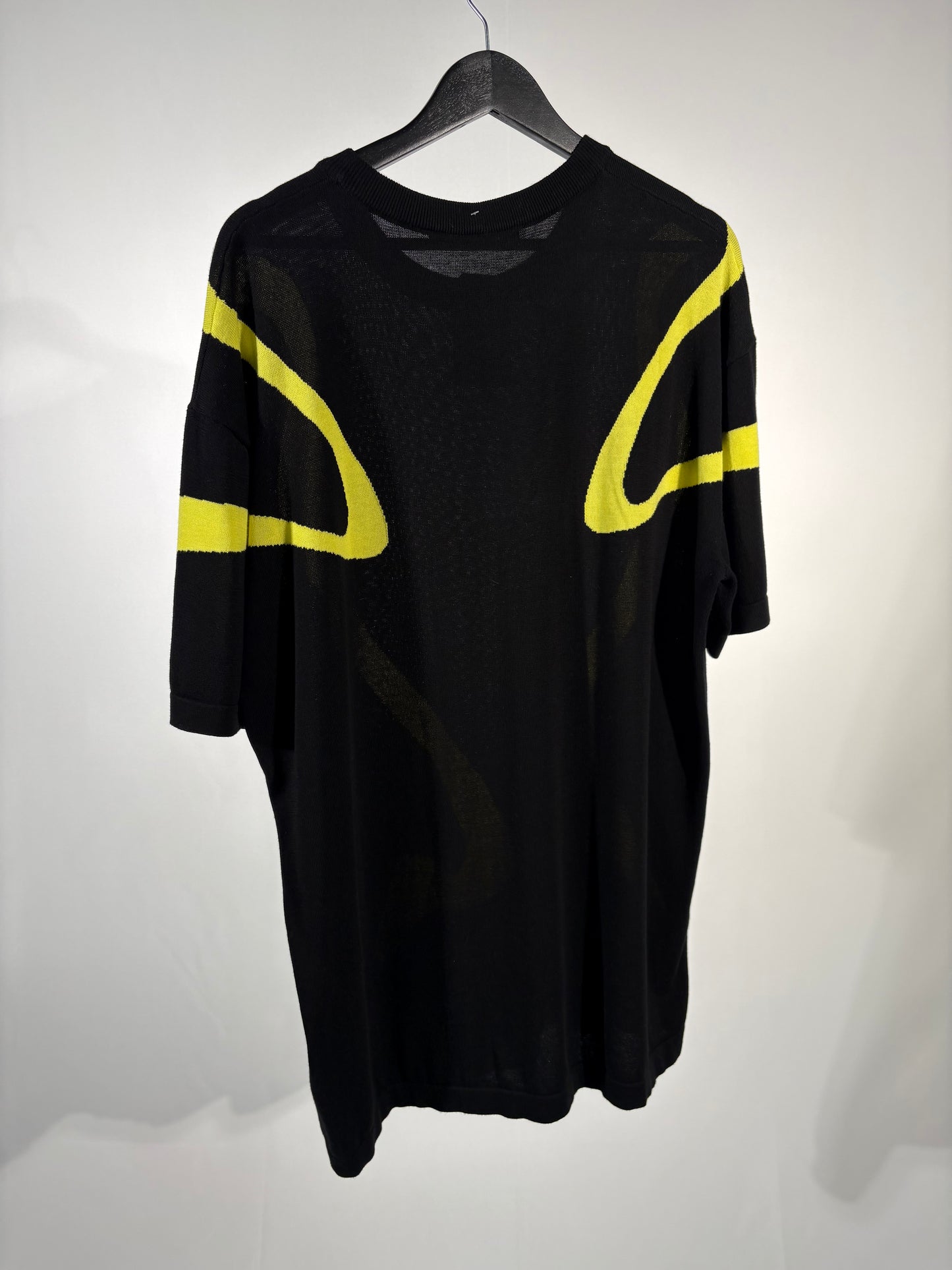 Louis Vuitton Black & Yellow Sport Line Intarsia Tee