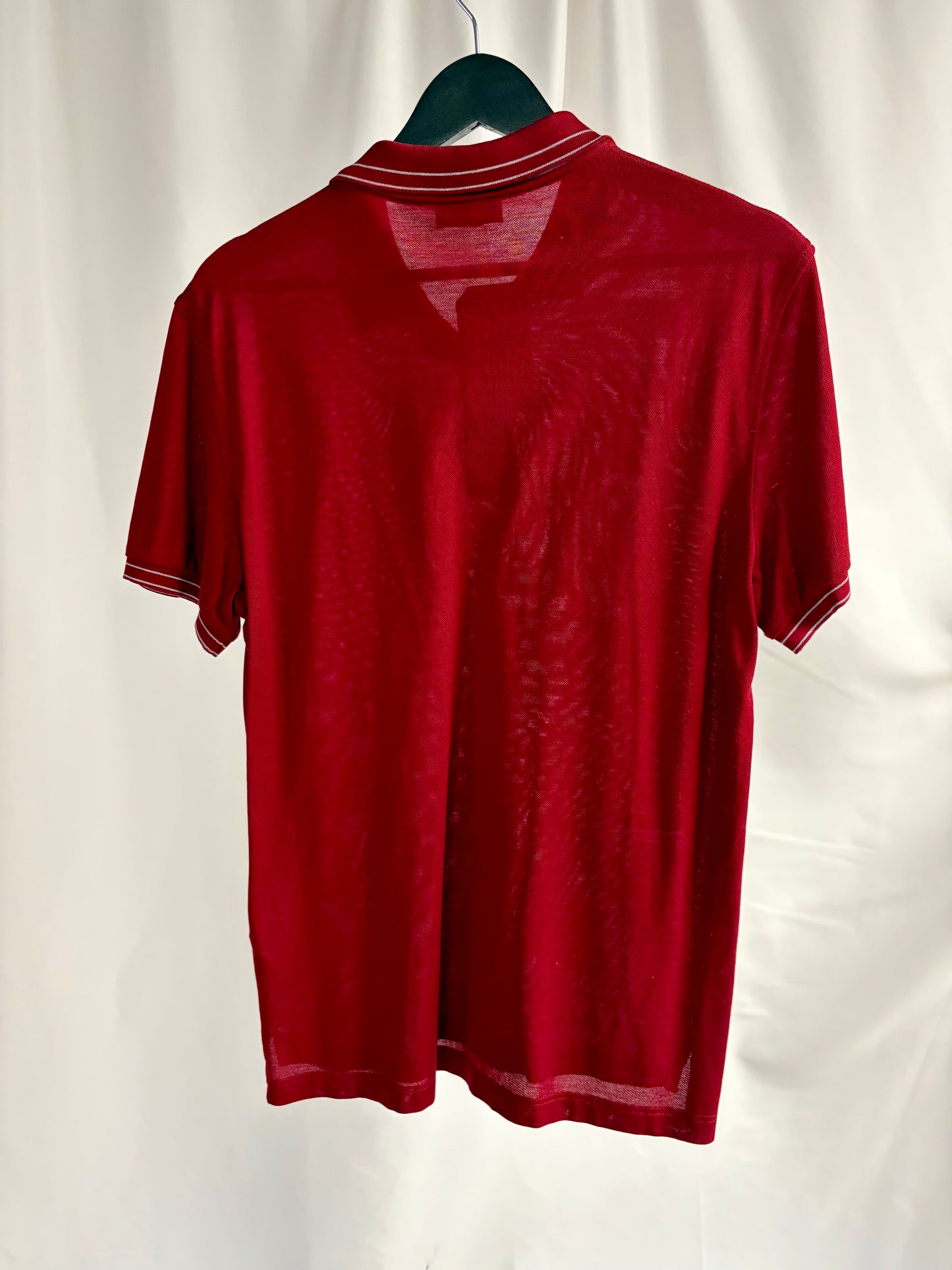 Salvatore Ferragamo Made in Italy Logo-Collar Polo Shirt