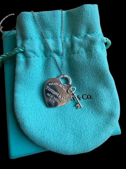Return to Tiffany® Heart Tag and Key Pendant