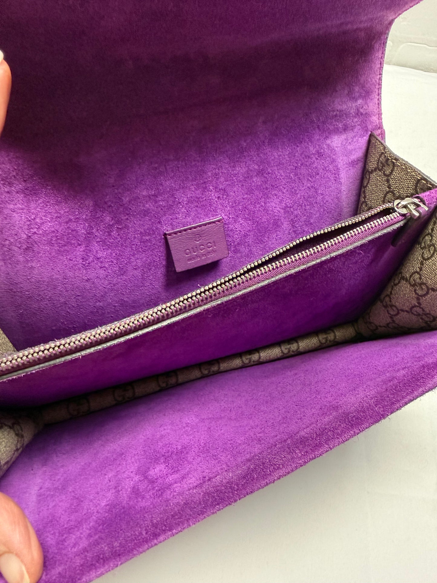 Gucci GG Supreme canvas Dionysus shoulder bag