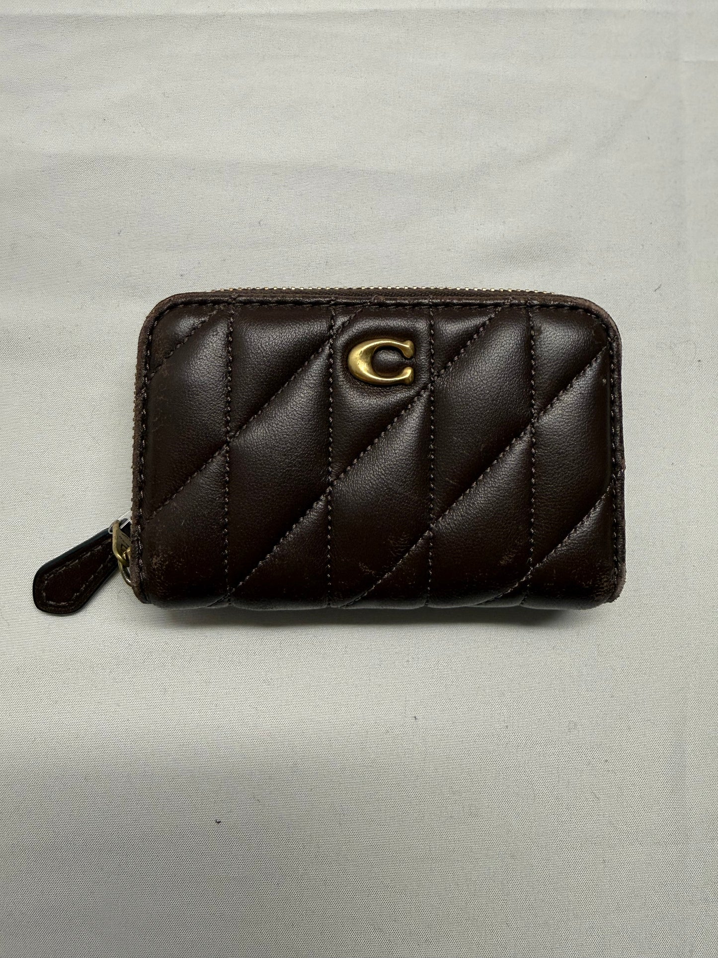 Coach Small Zip Around Card Case