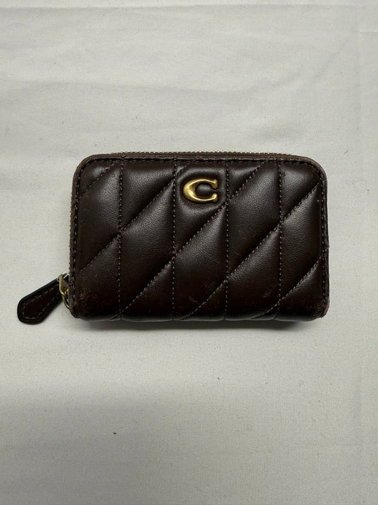 Coach Small Zip Around Card Case
