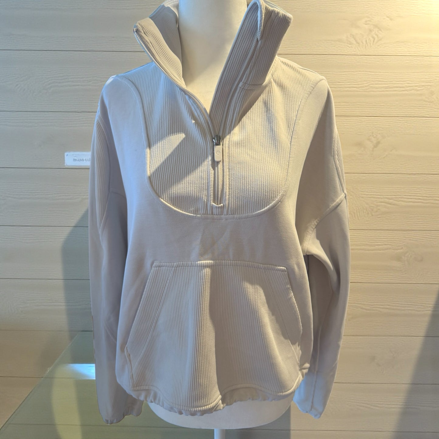 Lululemon Brushed Softstreme Ribbed Half Zip