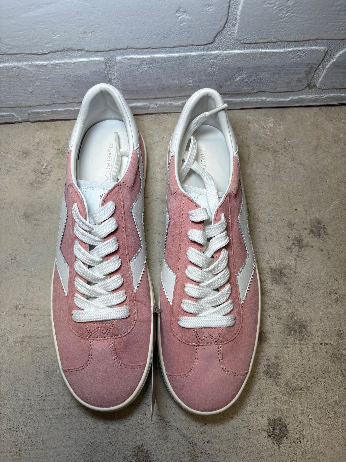 Woman’s Stuart Weitzman Daryl suede sneaker