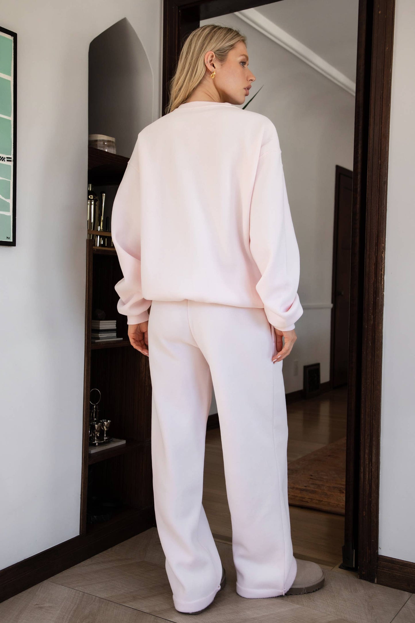 LANI Cloud Fleece Wide Leg Sweatpants