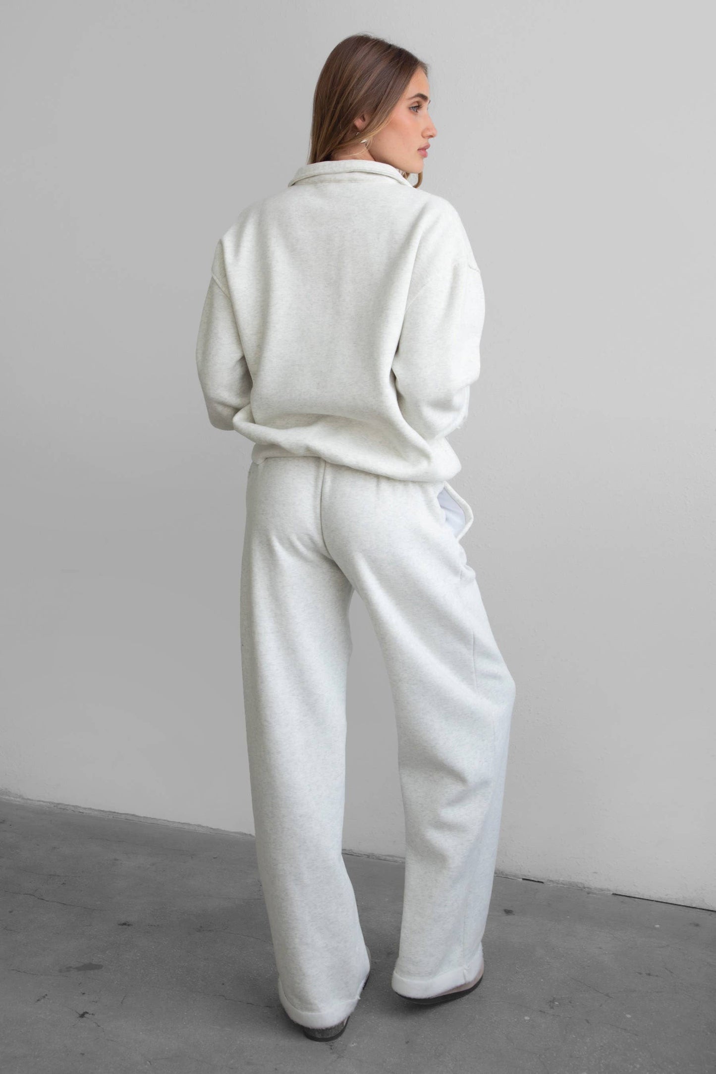LANI Cloud Fleece Wide Leg Sweatpants